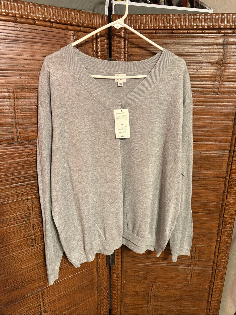 A New Day Grey Longsleeve NWT